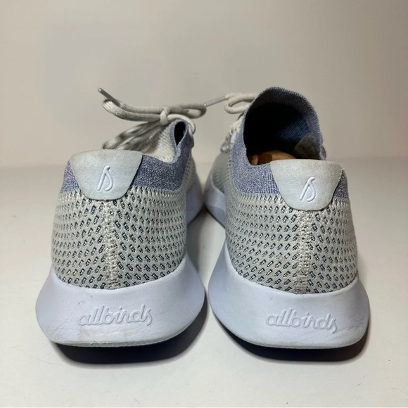 Allbirds Tree Dashers TD Running Shoes White & Blue Mens US Size 12 (270 Box 31) - Picture 6 of 9